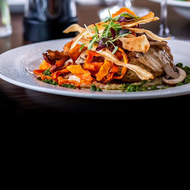 Vegan menu at The Windmill