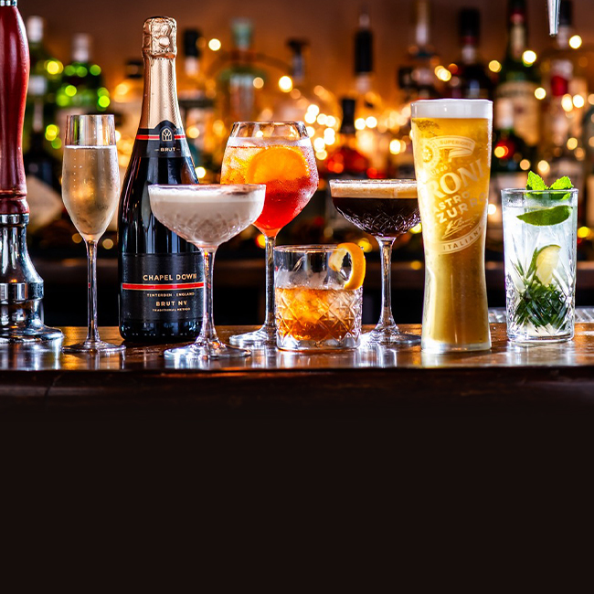 Wine & Drinks menu at The Windmill