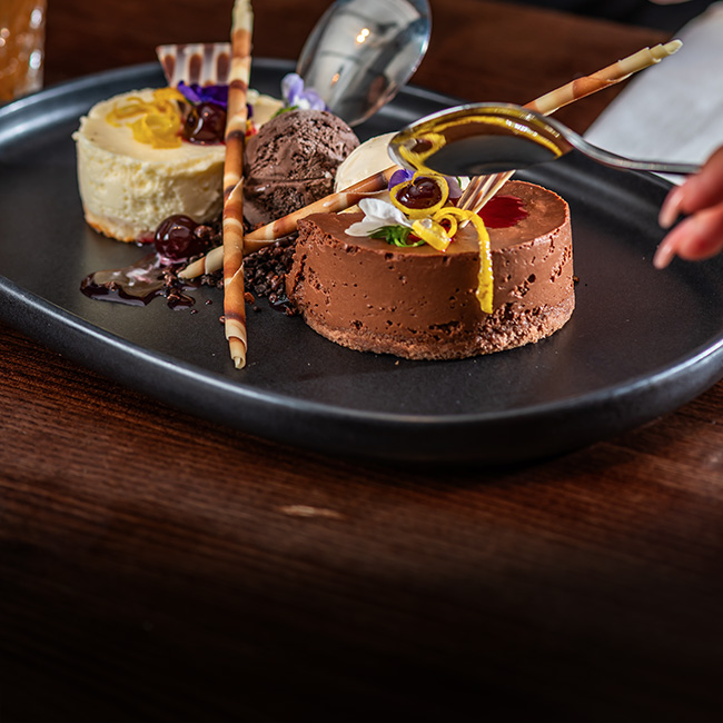 Dessert menu at The Windmill