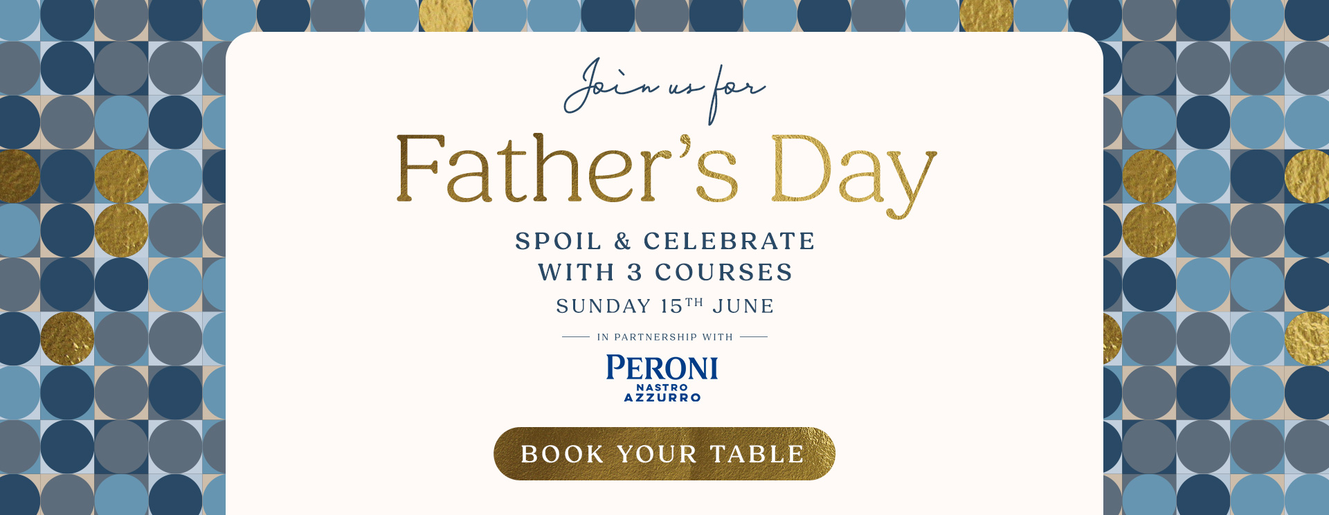 Father’s Day menu Windlesham