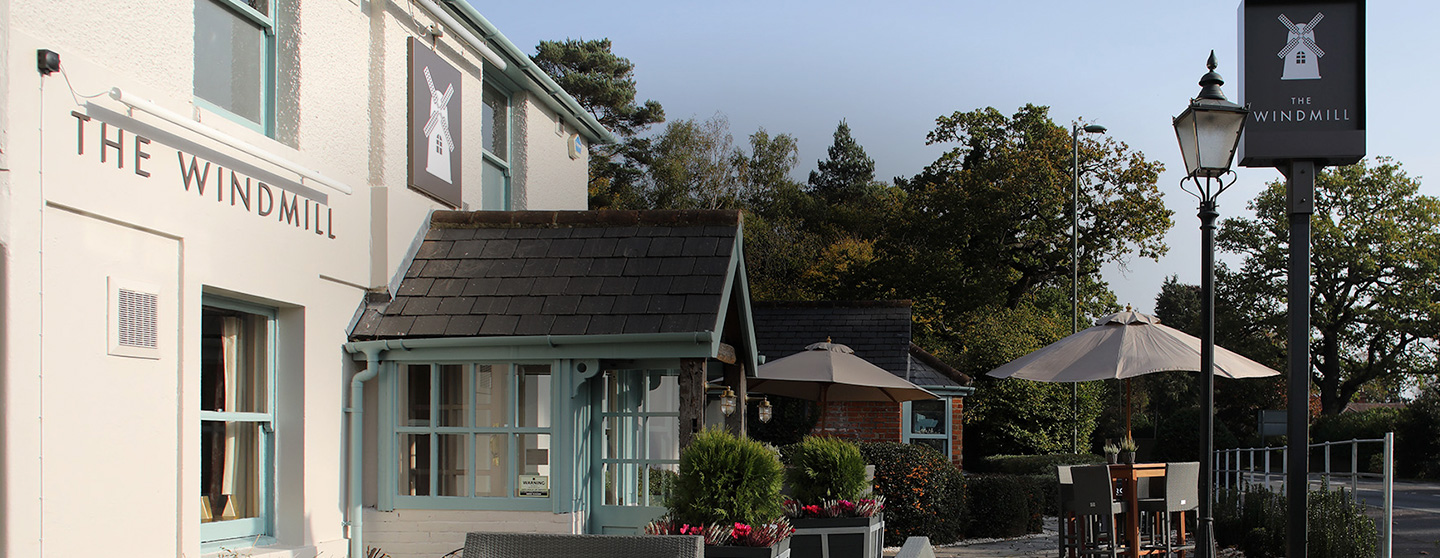 The Windmill Pub & Restaurant in Windlesham, Surrey