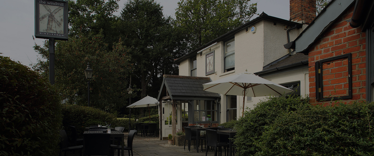 The Windmill Pub & Restaurant in Windlesham, Surrey
